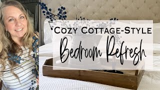 Cozy Cottage-Style Bedroom Refresh | 2024