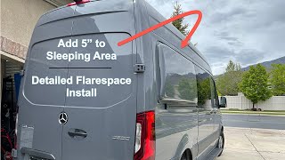 Watch This Before Installing Flares | How to Install Flares in a Sprinter Van