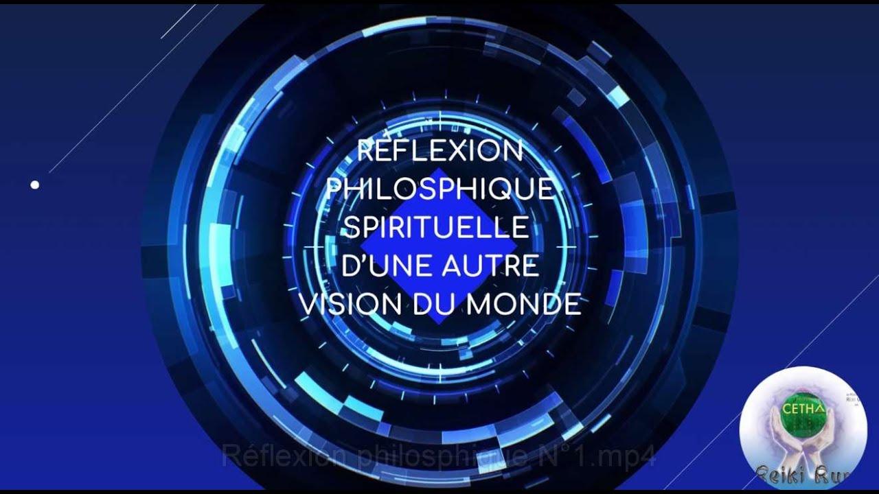 Réflexion philosophique d’une autre vision du monde vers le chemin d'un ...