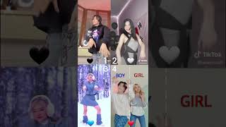 Ten yujin 🖤 Vs Luna 🤍 Vs Kika kim 💙 Vs Sia jiwoo & noah ❤  #christmasevel #duet #viral1 #vs2 #fyp