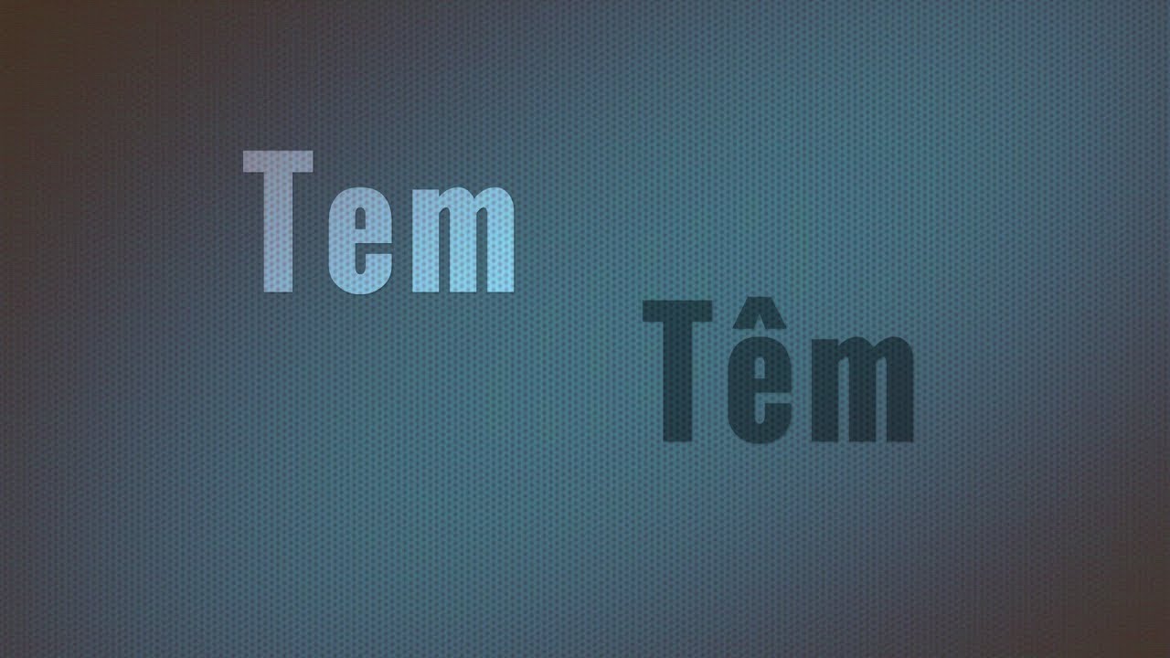 Qual é o plural de tem?