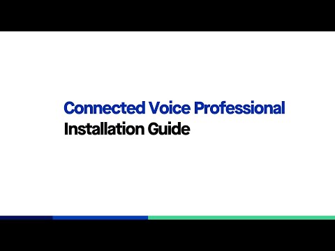 CenturyLink Self Help: Connected Voice Professional Installation Guide