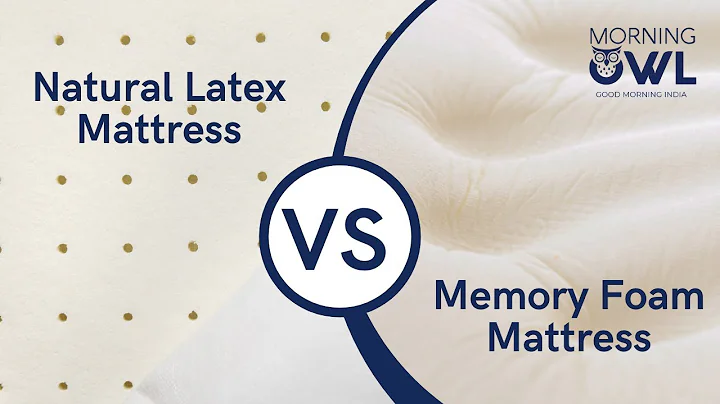 Natural Latex Mattress vs Memory Foam Mattress