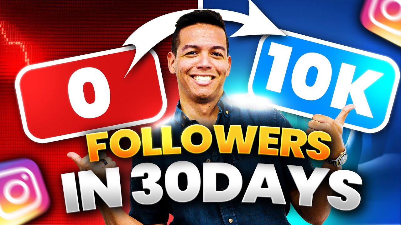 HOW TO GROW 10,000 INSTAGRAM FOLLOWERS in the next 30 Days (NEW for ...