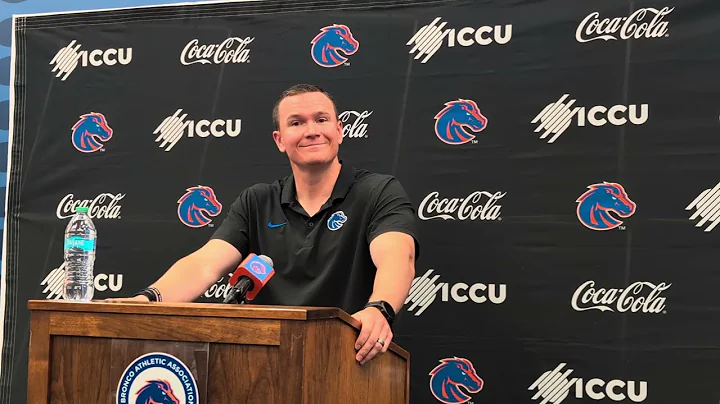 Boise State coach Spencer Danielson's Notre Dame week press conference 