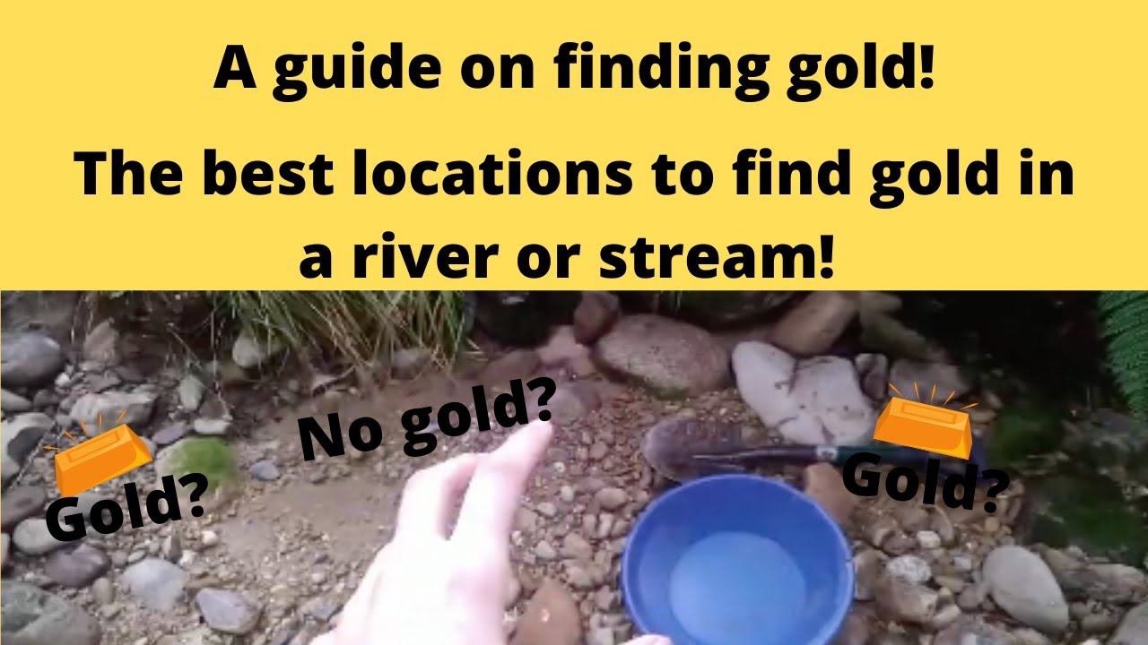 Gold panning: rivers where you can still find gold