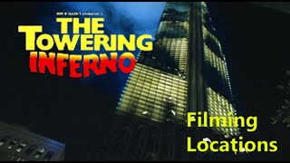 Towering Inferno 1974 ( FILMING LOCATION ) Steve McQueen Paul Newman