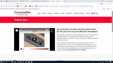 ChassisSim Online - Getting started and tips and tricks