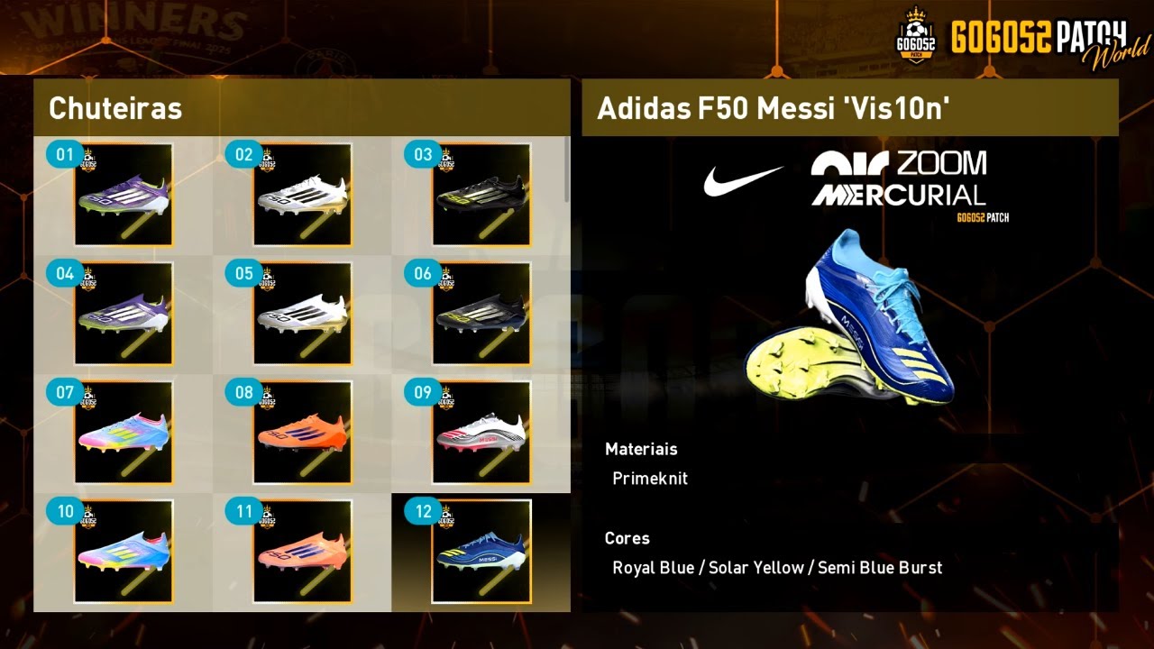 PES 2021 - ВСЕ БУТСЫ В МИРЕ ГОГОС 9.3 ПАТЧ - 4K