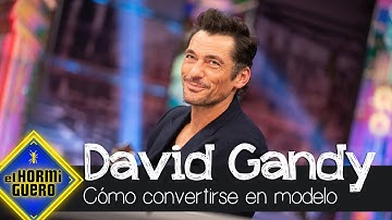 David Gandy legt uit welke stappen hij nam om model te worden - El Hormiguero