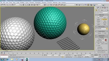Golf Ball Making by 3ds max