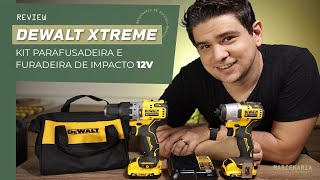 Kit Dewalt Xtreme Parafusadeira e Furadeira de Impacto 12v | Review