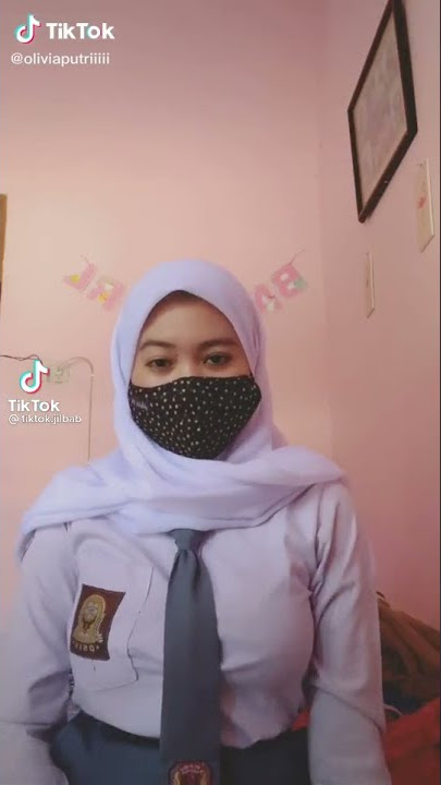 hijab cantik sekolah sexy tiktok goyang sounds viral #shorts