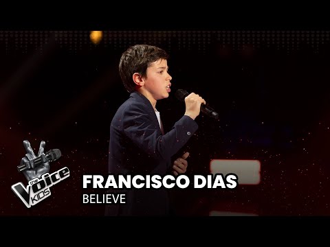 Francisco Dias - "Believe" | Provas Cegas | The Voice Kids Portugal 2024