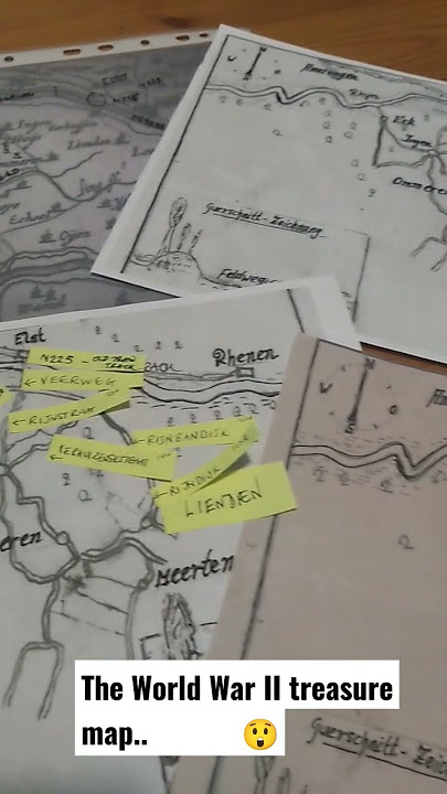 Ommeren treasure map,  Schatz... 😲 #shorts #bitesize #treasure