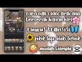 tutorial edit video lirik teks bergerak+tcc capcut