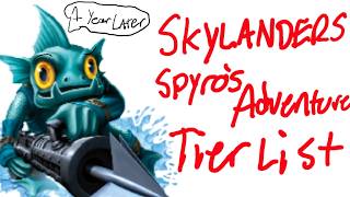 Skylanders Spyros adventure tier list