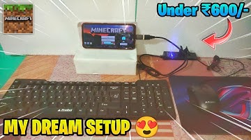 My First Dream Setup Is Complete 😍 | Minecraft Keyboard And Mouse
