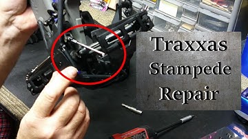 Traxxs Stampede Lower Control Arm Replacement & Front End Upgrades