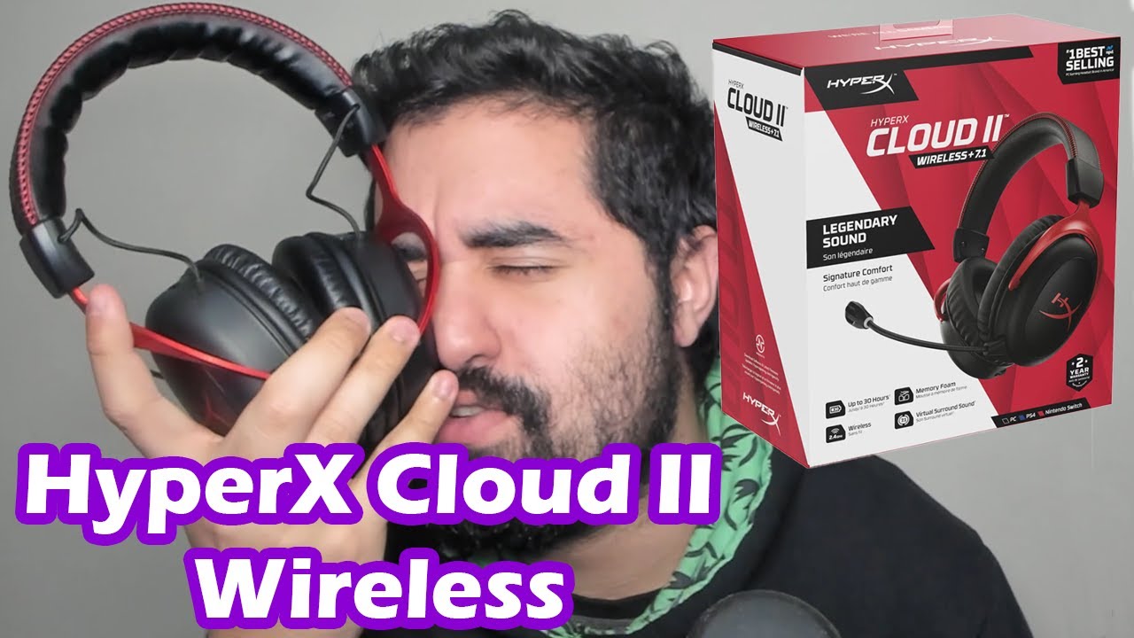 Headset sem FIO! E SEM DELAY! - HyperX Cloud 2 Wireless 