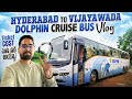 Ticket cost  shock   apsrtc dolphin cruise bus vlog  hyderabad to vijayawada bus journey