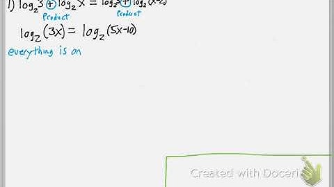 Math 111 : 4.5 part 2 #1 (Precalculus Tutorial : Exponential & Logarithmic Equations)