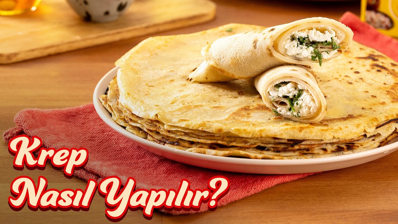 KAHVALTILIK KREP NASIL YAPILIR? – PRATİK KREP TARİFİ