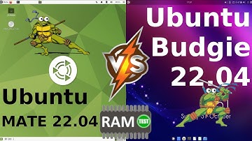 Ubuntu Mate 2204 vs Ubuntu Budgie 2204 :RAM Usage