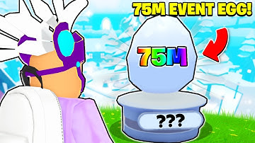 New 75M VISITS EVENT EGG Update In Tapping Simulator... ROBLOX