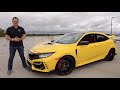 Is the Honda Civic Type R LE a BETTER hot hatch than a 2022 VW Golf R?