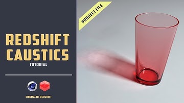 Redshift caustics quick walk-through [CINEMA 4D TUTORIAL]