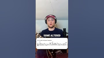 The "David Baker" Bebop Lick