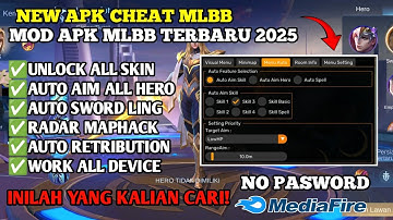 APK MOD MENU ML TERBARU 2025 ANTI BANNED – CHEAT MAP HACK MOBILE LEGENDS UNLOCK ALL SKIN DRONE VIEW