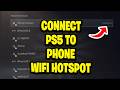 How to Connect PS5 to Phone Wifi Hotspot - Easy Tutorial