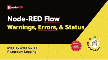 Mastering Node-RED: Real-Time Warning & Status Flow Tutorial