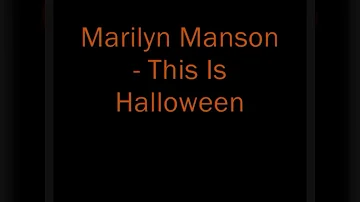 The This Is Halloween By Marilyn Manson But’s In PAL Pitched!