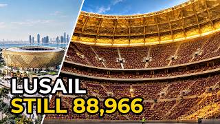 Qatar's World Cup Stadiums Were Built to Shrink: Still 88,966 Seats.