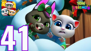 My Talking Tom Friends - Gameplay Walkthrough Part 41 - Christmas Holiday Update (iOS, Android)