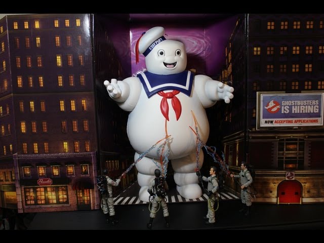 Ghostbusters Movie Masters Stay Puft Marshmallow Man SDCC 2011 Exclusive Figure Review