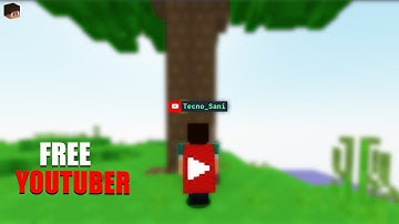 BLOXD.IO How TO Get FREE YouTuber! A to Z