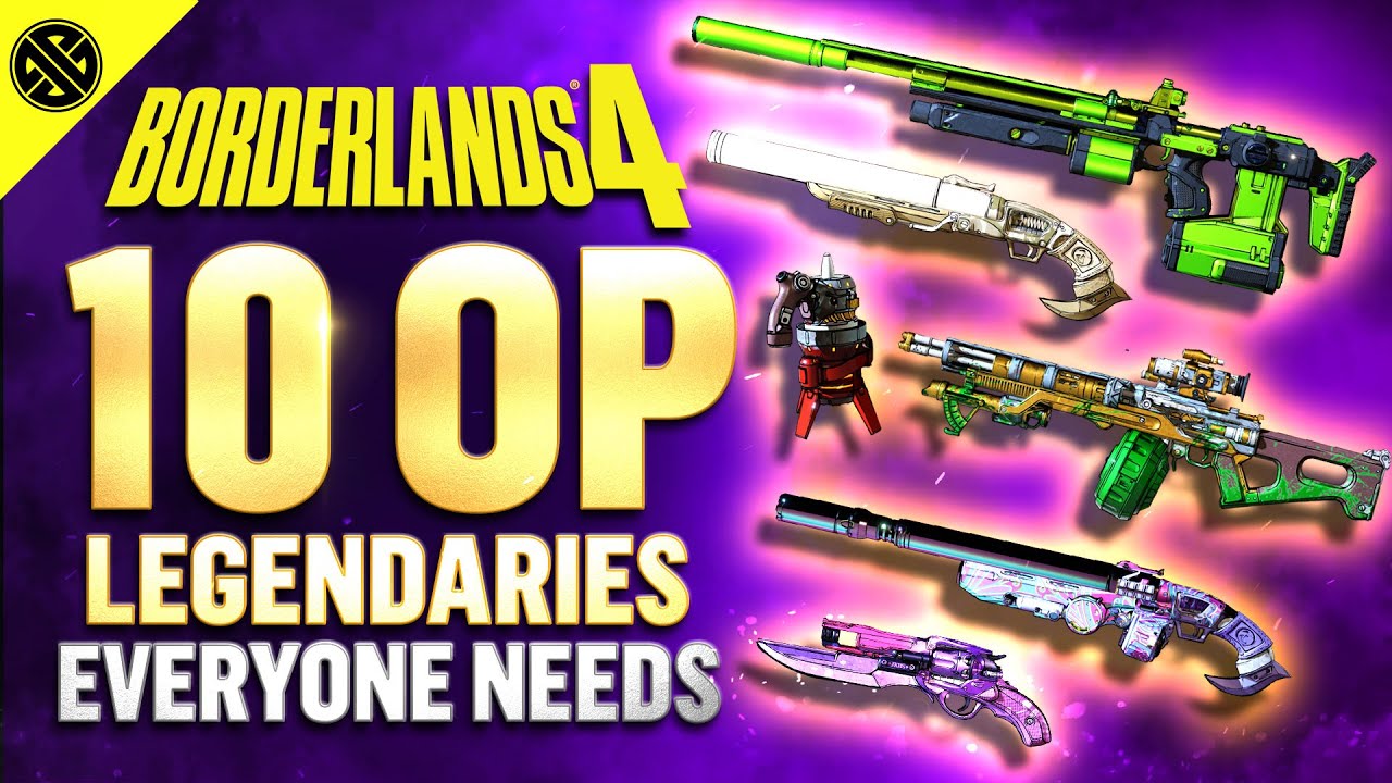 Borderlands 4: 10 мощных легендарных оружий, которые ломают игру