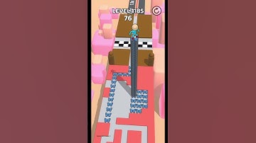 Gameplay top mobile games Relaxing n satisfying game iOS/ANDROID Stacky Dash  #gameplay Level 1185