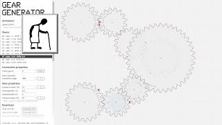 K'Nex Pull Back Motor Gear Generator Animation corrected for 0-9 gears