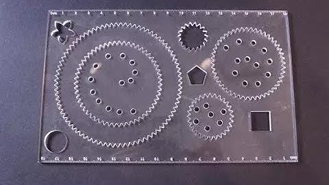 How to make the spirograph by laser cutter
