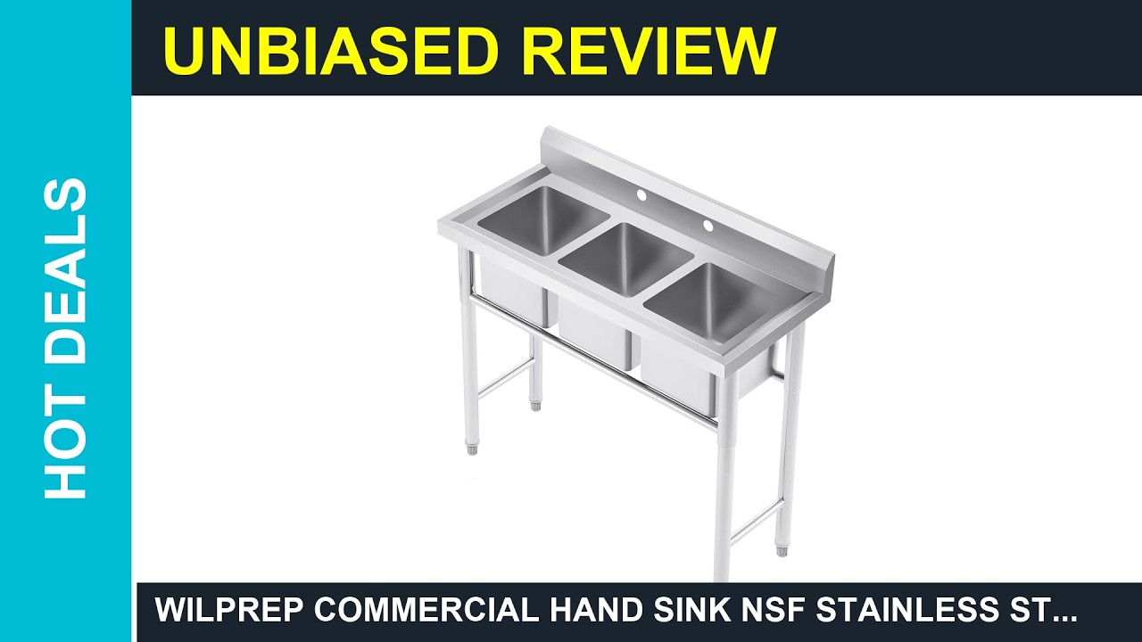 WILPREP Commercial Hand Sink Review: NSF-Certified Stainless Steel for 2026 Kitchens