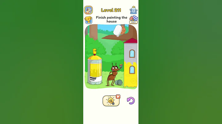 finish painting the house 🏠 DOP 5 game level 211