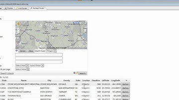 Alpha Five Version 11 Feature Peek: Store Finder Grid - Part1