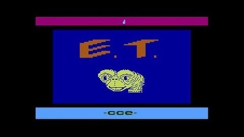 E.T. the Extra-Terrestrial (1982) Atari 2600 - ad
