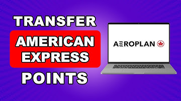 How To Transfer American Express Points To Aeroplan | How to convert amex points To Aeroplan