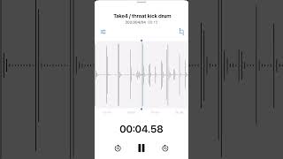 BEATBOX Practice Take4 / throat kick drum